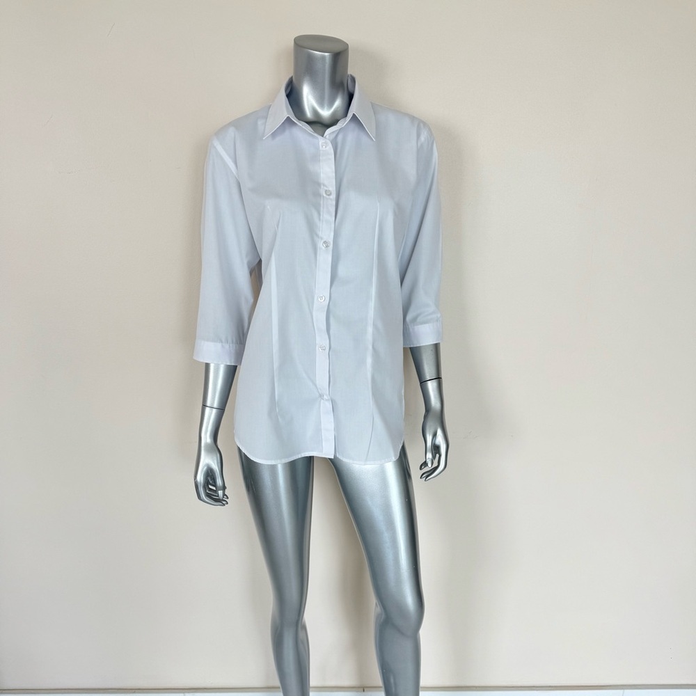 NEW!!! Women white blouse size S